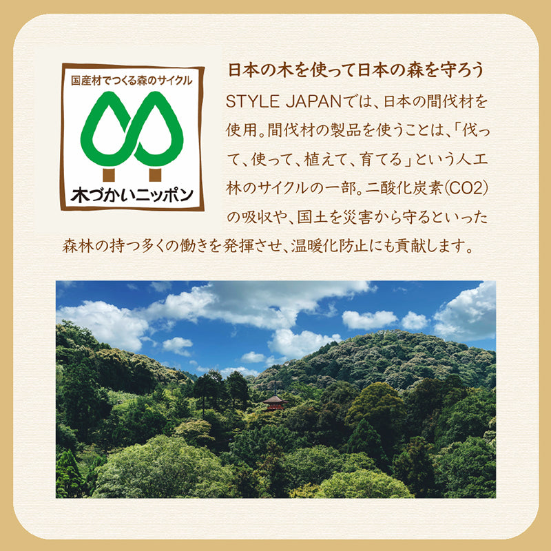 STYLE JAPAN くすのき防虫ブロック(3個入り)