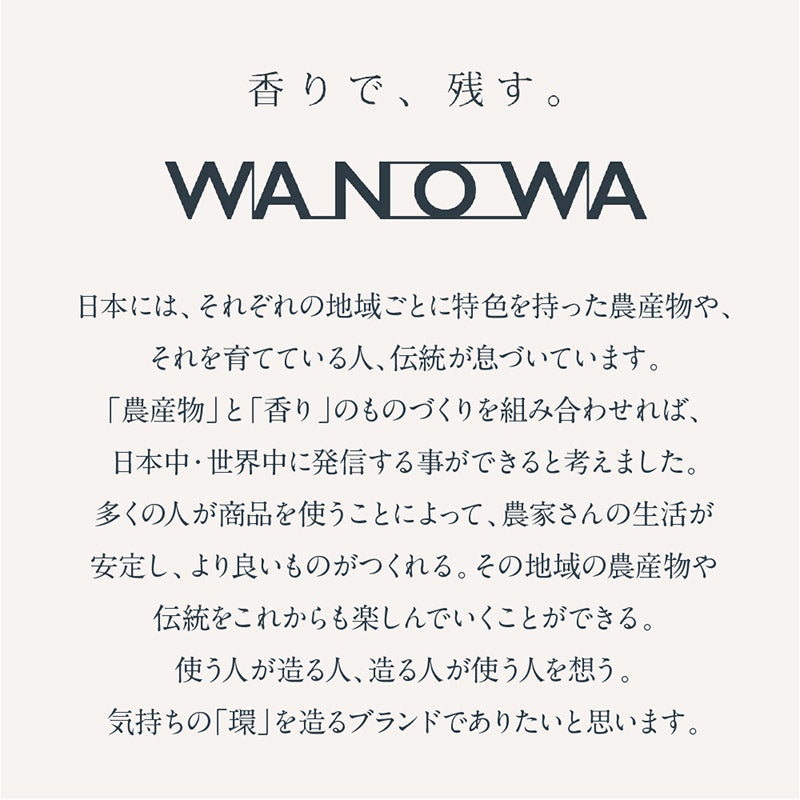 WANOWA ハンドクリーム 国造ゆず 30g